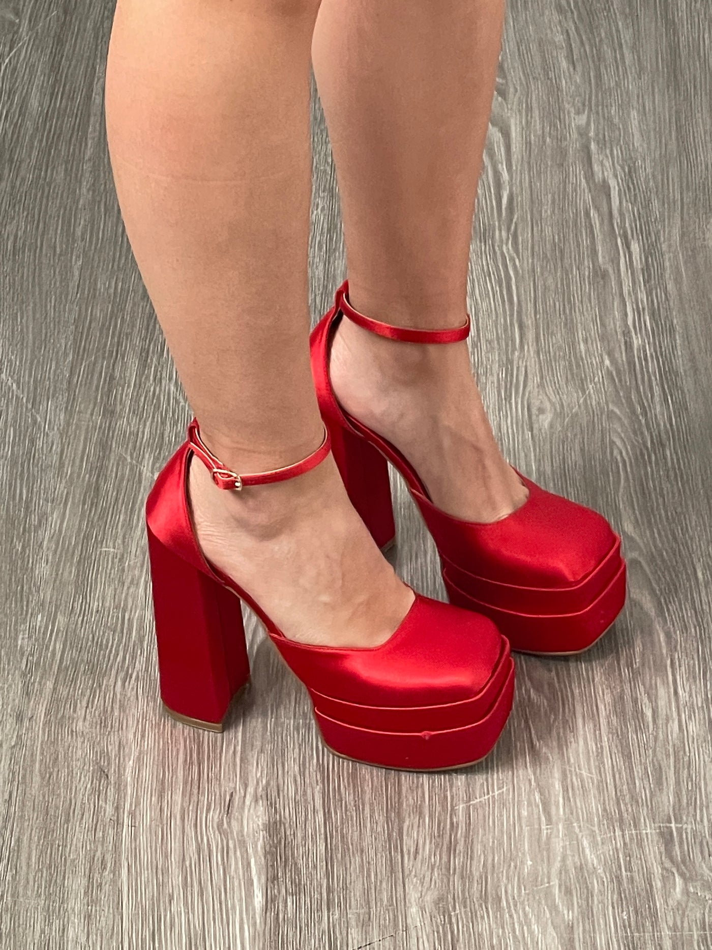 Zapatillas Rojas Mujer