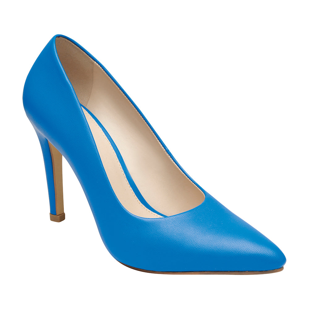 Zapatillas de mujer con tacón delgado Mariam Azul