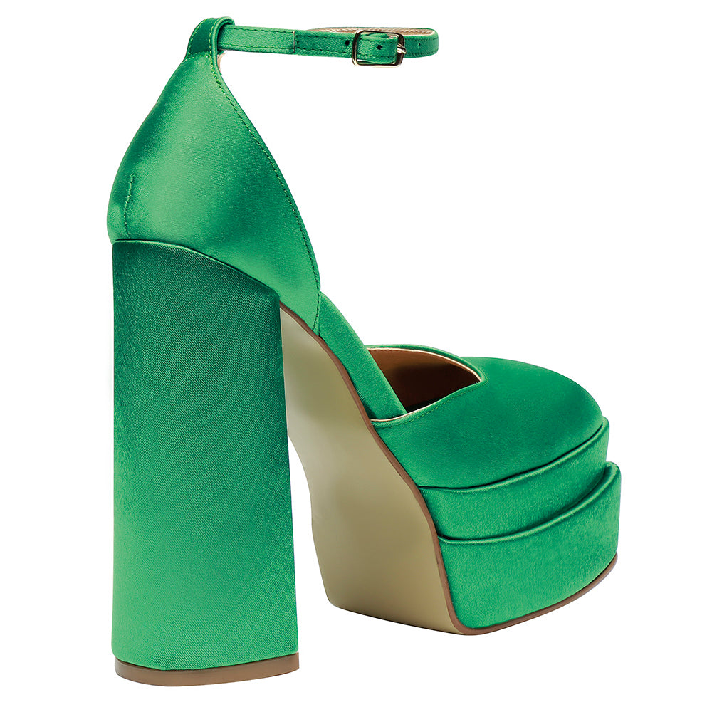 Zapatillas de Mujer Plataforma Marcelle Raso Verde
